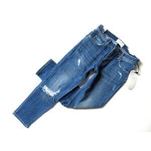 NWT Current/Elliott The Fling in Isley Destroy Ripped Boyfriend Jeans 25 $238
